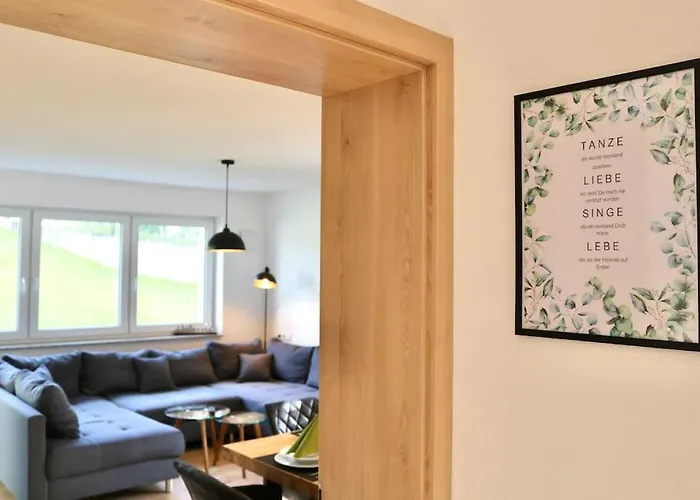 Moderne Eg-wohnung Im Guenztal 克伦巴赫